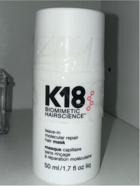 Biomimetic Hairscience Leave-In Molecular Repair Hair Mask - White